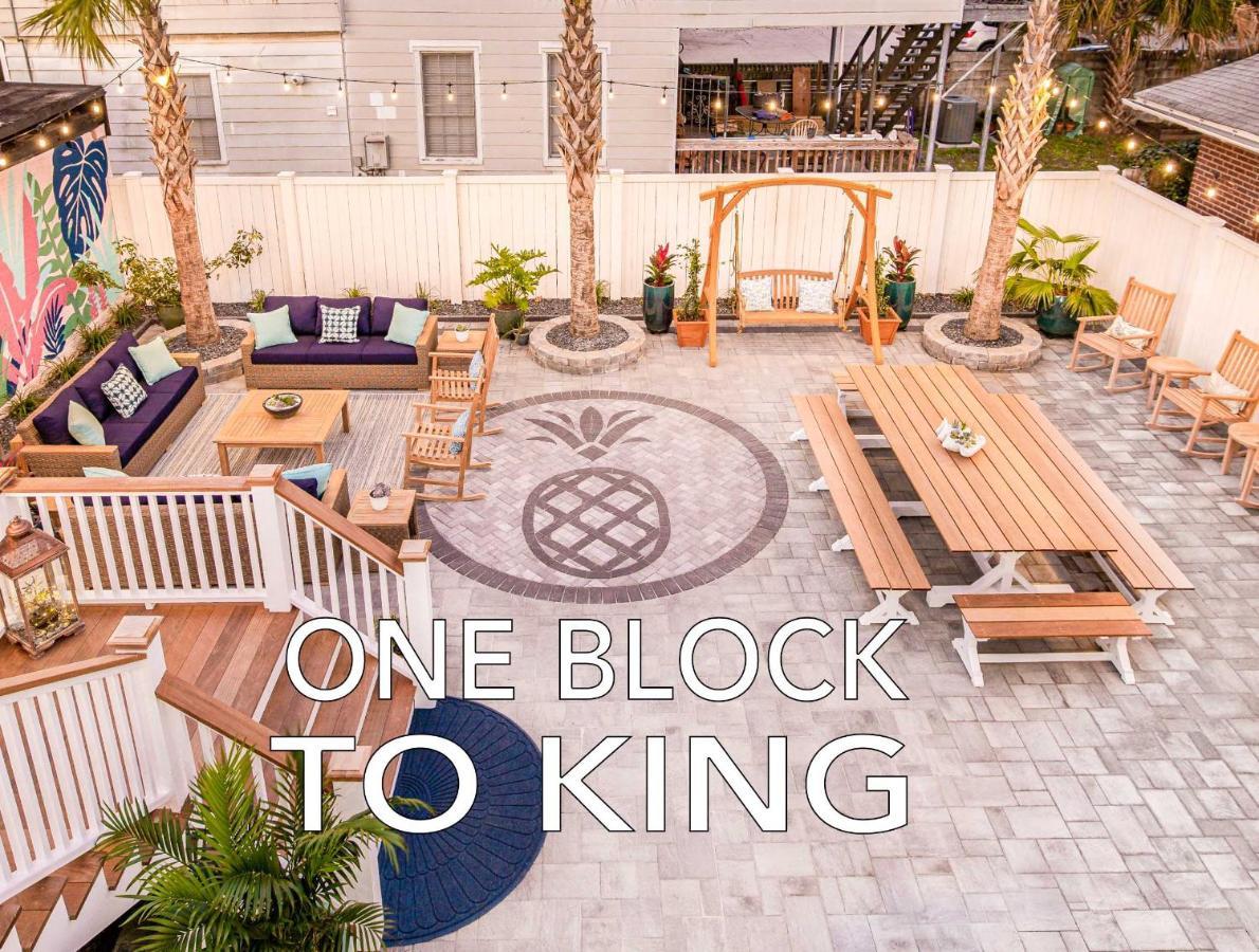 Charming Secluded Courtyard - 1 Block To King Villa Charleston Exteriör bild